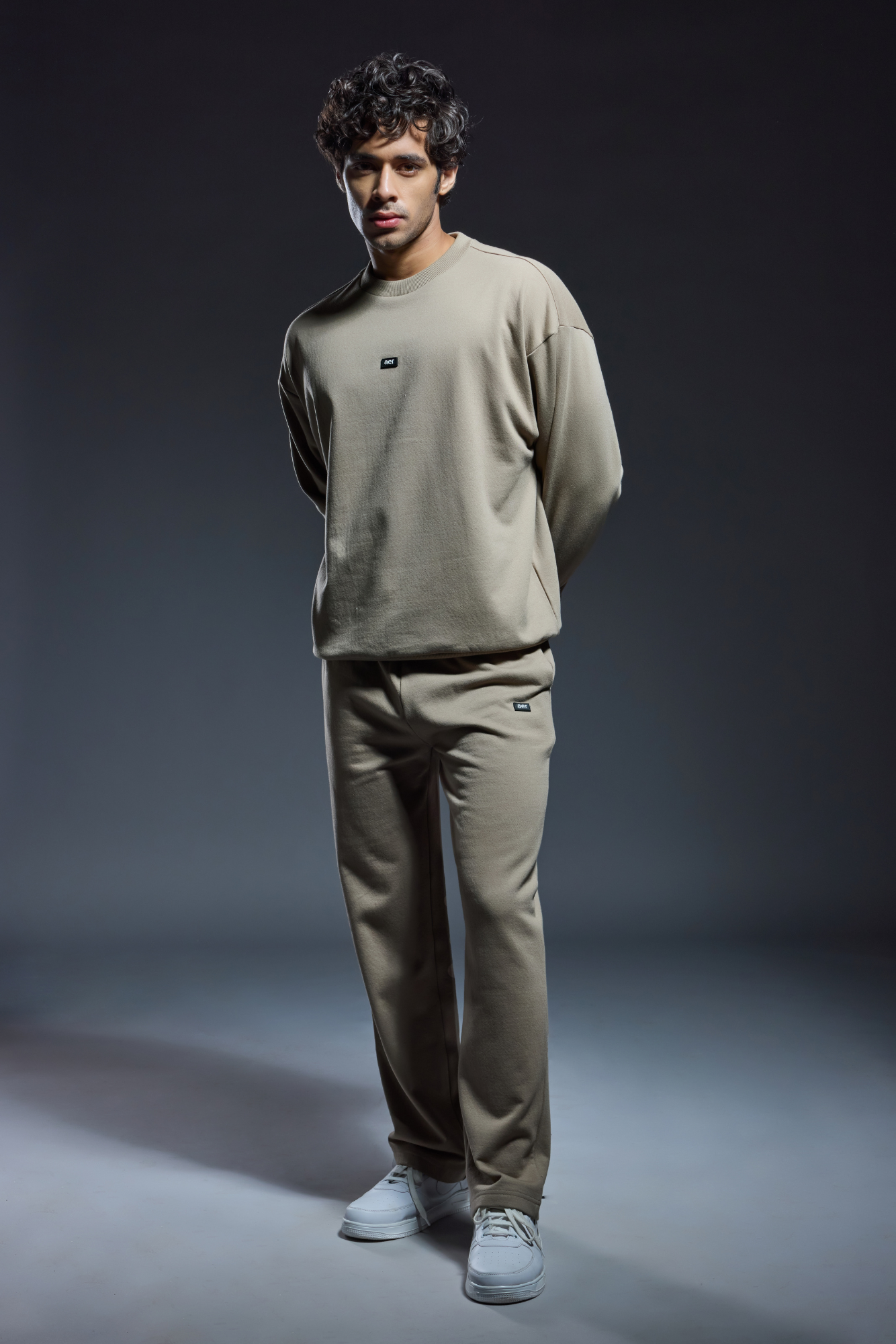 Essential Oversized Sweatshirt and Sweatpant Set - Mens