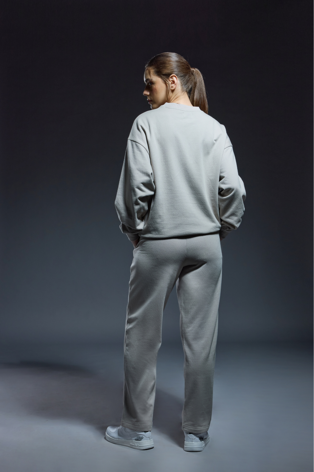 Essential Oversized Sweatshirt and Sweatpant Set - Womens