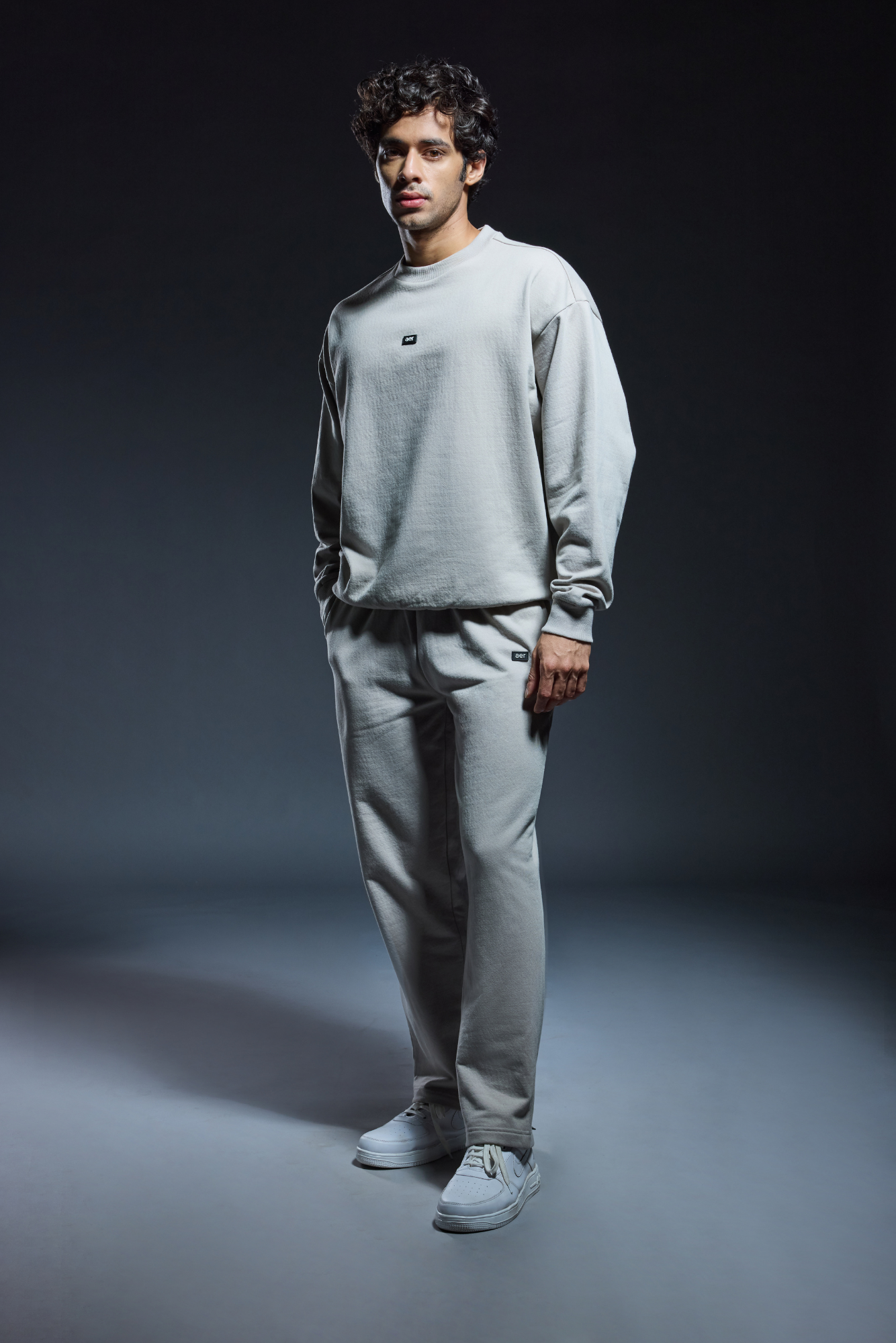 Essential Oversized Sweatshirt and Sweatpant Set - Mens