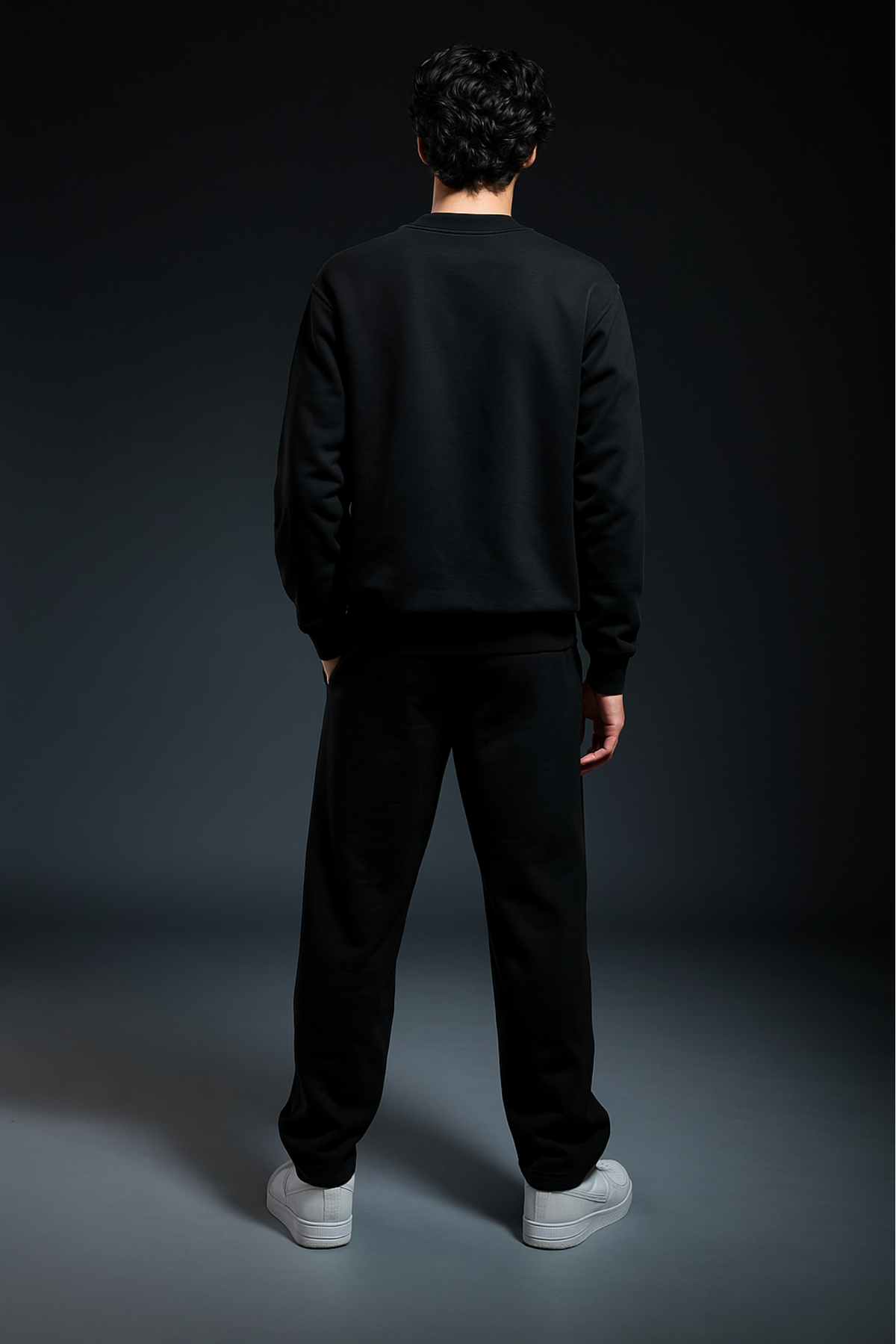 Essential Oversized Sweatshirt and Sweatpant Set - Mens